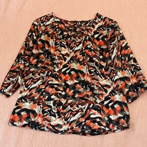 Soyaconcept small wm’s Elegant Abstract Print Blouse